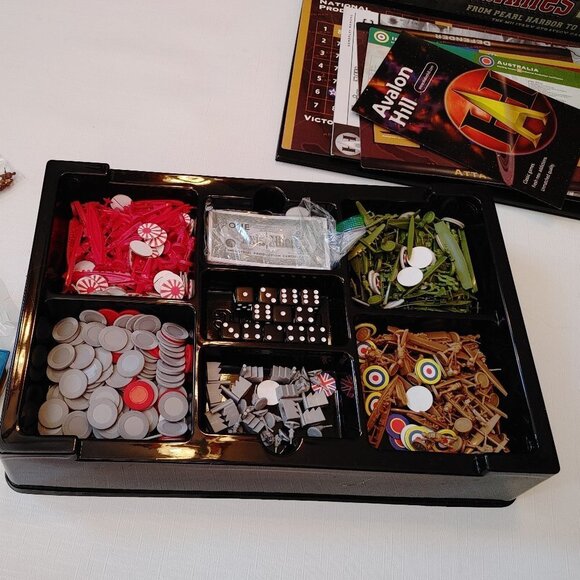 Avalon Hill Axis and Allies Pacific Game Hasbro Complete - Picture 7 of 7